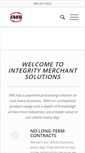 Mobile Screenshot of integritymerchantsolutions.com